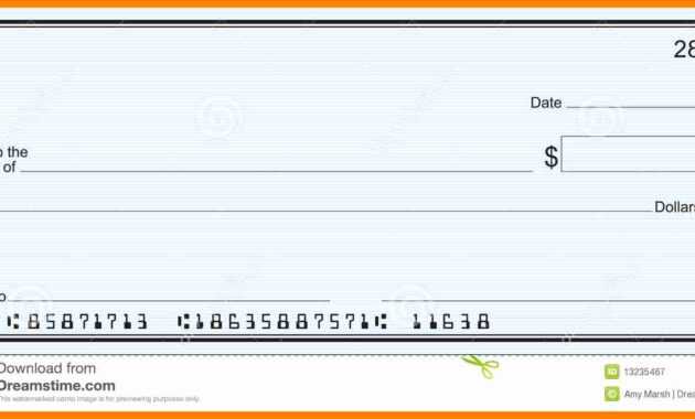 013 Free Printable Checks Template Of Editable Blank Check with regard to Editable Blank Check Template