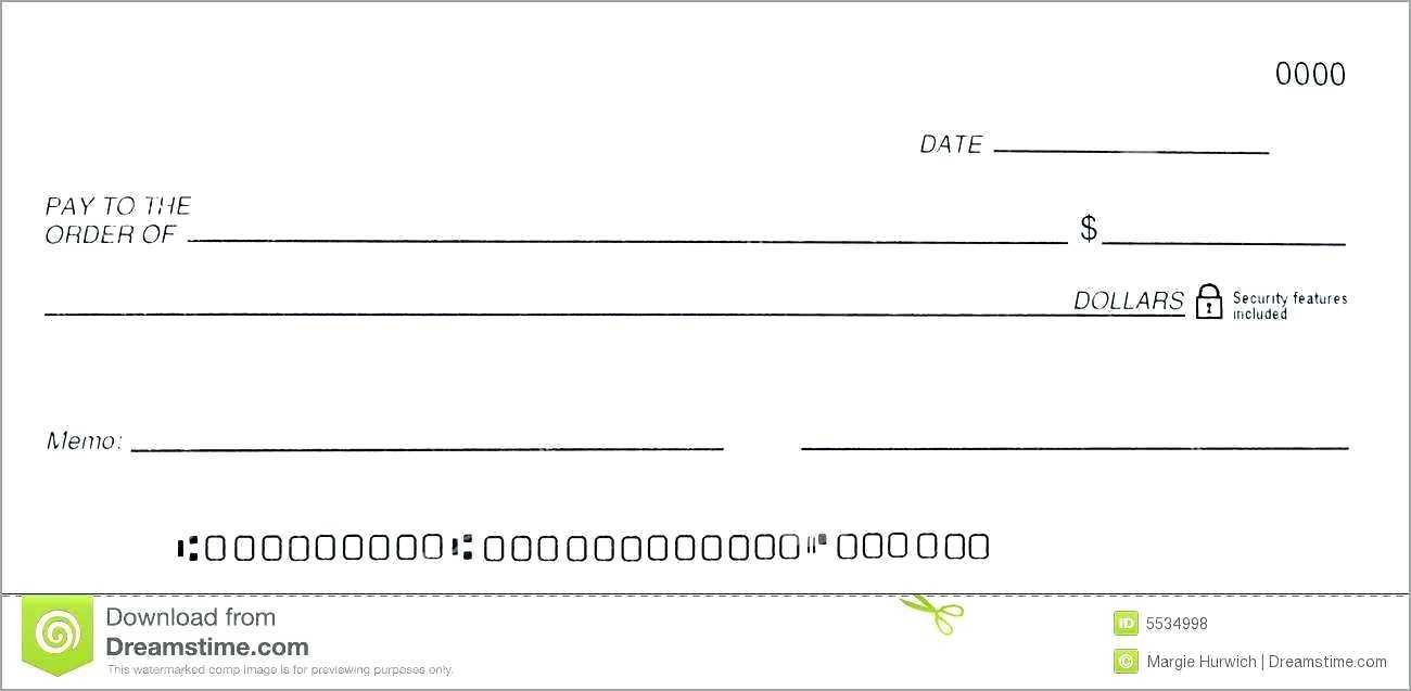 014 Free Blank Business Check Template Good Of Dummy Cheque In Blank Check Templates For Microsoft Word