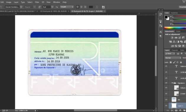 014 Template Ideas Fr02 Id Card Stirring Photoshop School inside Pvc Id Card Template