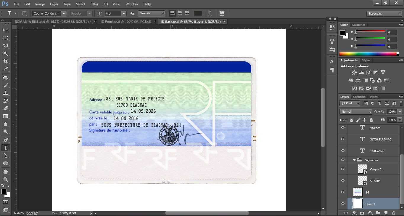 014 Template Ideas Fr02 Id Card Stirring Photoshop School Inside Pvc Id Card Template