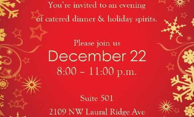 014 Template Ideas Free Download Christmas Party Flyer intended for Free Christmas Invitation Templates For Word