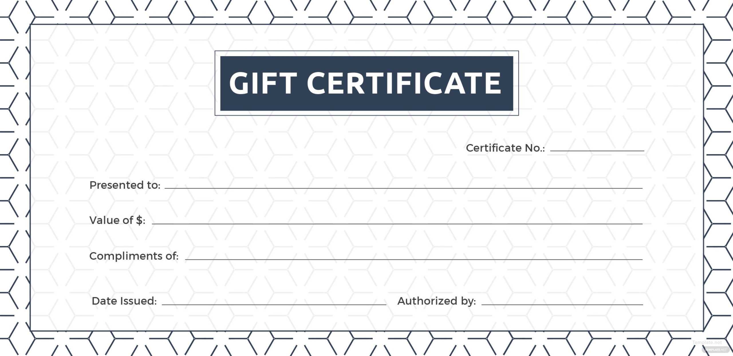 015 Printable Blank Gift Certificate Template Ideas With Homemade Gift Certificate Template