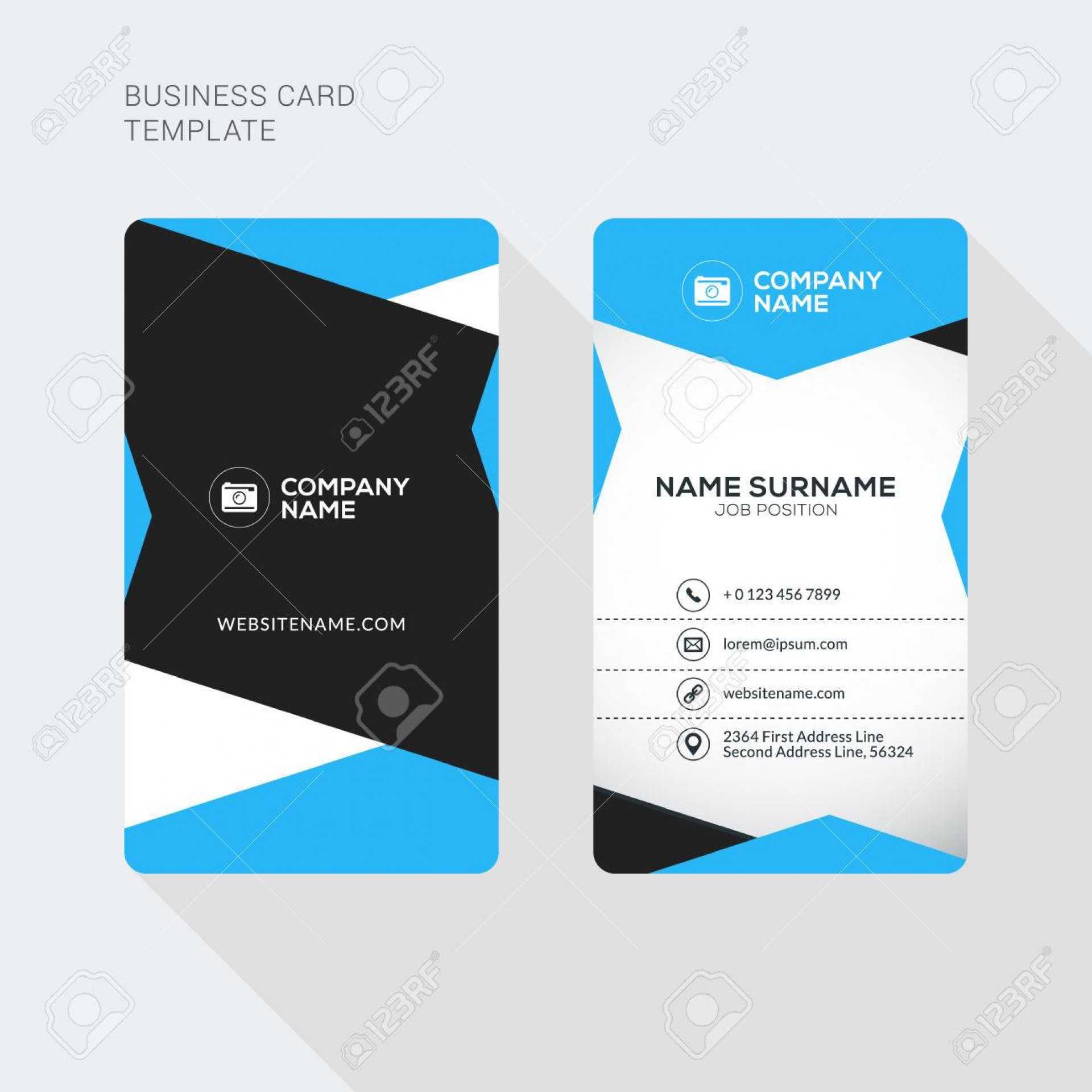 015 Template Ideas Double Sided Business Card Illustrator Regarding 2 Sided Business Card Template Word