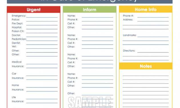 015 Template Ideas Emergency Contact Card Stunning Free Uk intended for In Case Of Emergency Card Template