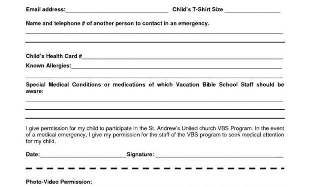 016 School Registration Form Template Word Ideas Free In for School Registration Form Template Word