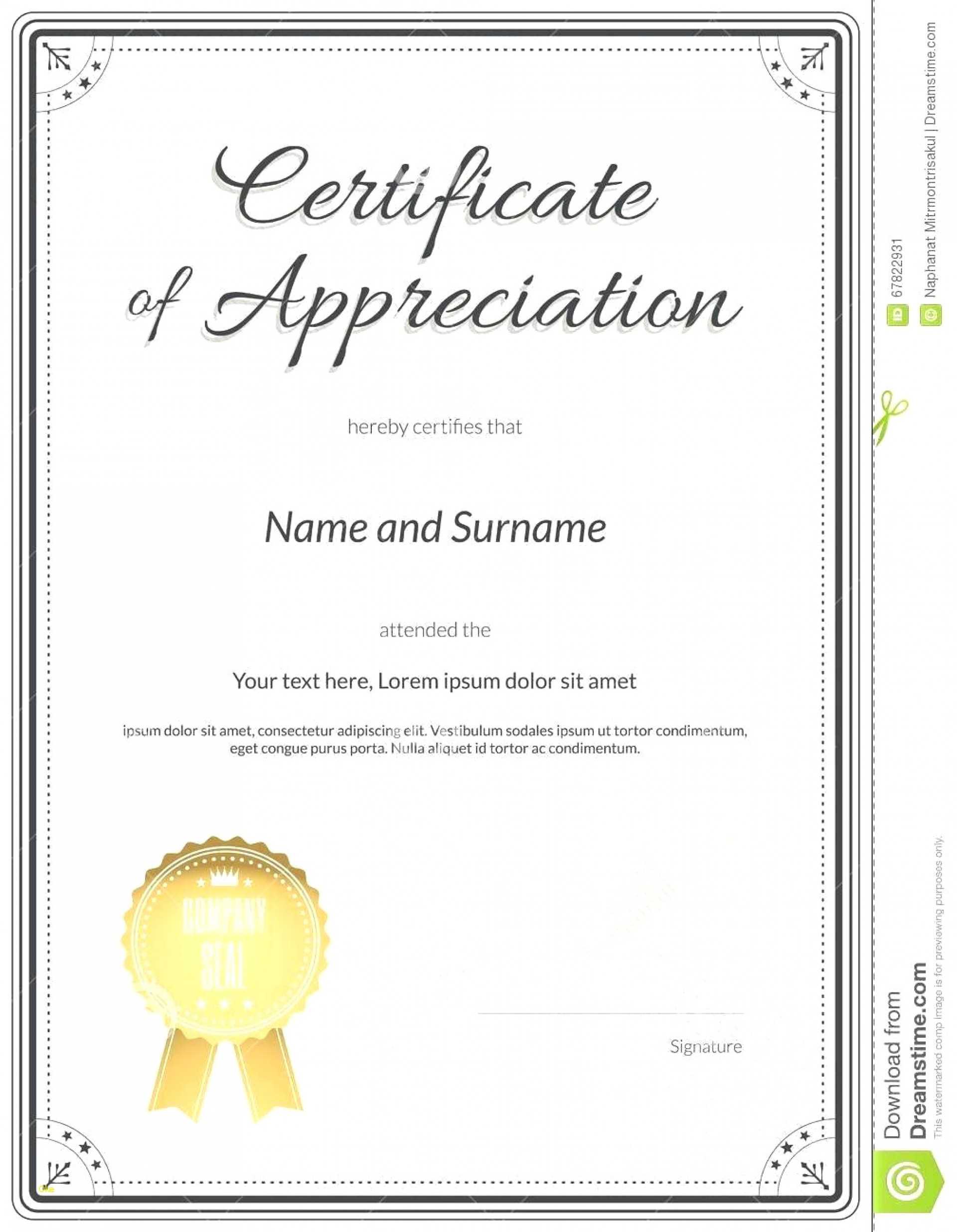 016 Template Ideas Certificate Donation Templatelab Com Of With Regard To Certificate Of Recognition Word Template