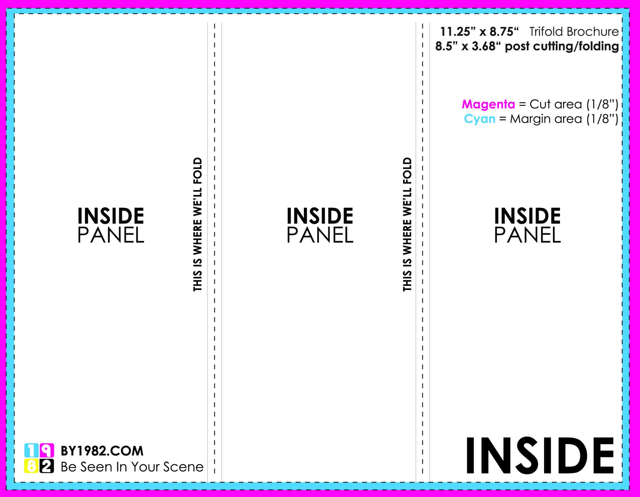 016 Tri Fold Brochure Template Indesign The Modern With Tri Fold Brochure Template Indesign Free Download