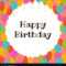017 Birthday Card Template Free Happy With Colorful Vector In Photoshop Birthday Card Template Free