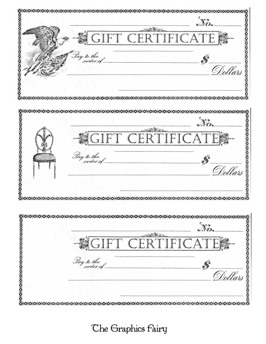 017 Free Gift Card Template Pages Ideas Blank Certificate Inside Black And White Gift Certificate Template Free
