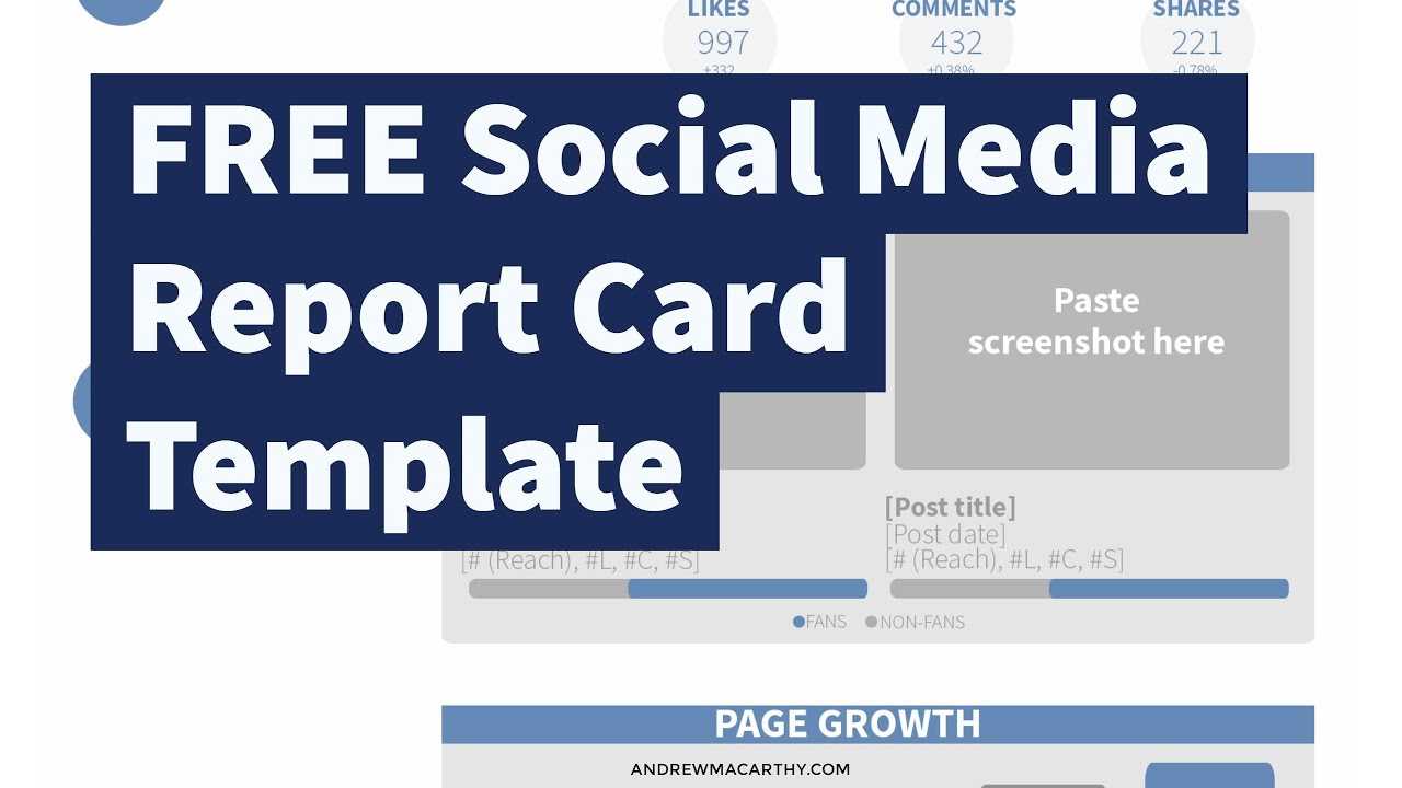 017 Social Media Report Template Ideas Top Excel Free In Free Social Media Report Template