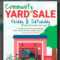 018 Best Yard Sale Flyer Templates Psd Designs Free Auction With Regard To Yard Sale Flyer Template Word