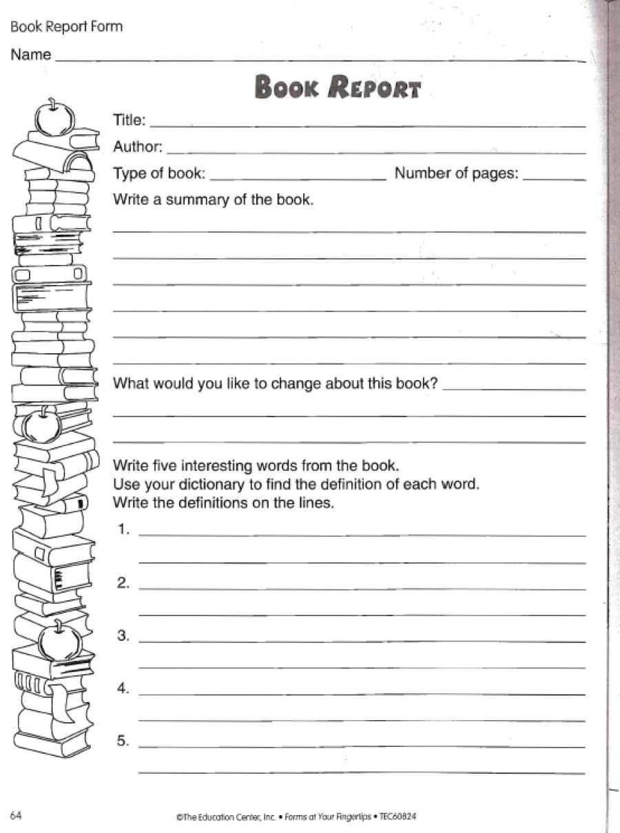018 Biography Book Report Template Formidable Ideas 4Th With Regard To Book Report Template 2Nd Grade