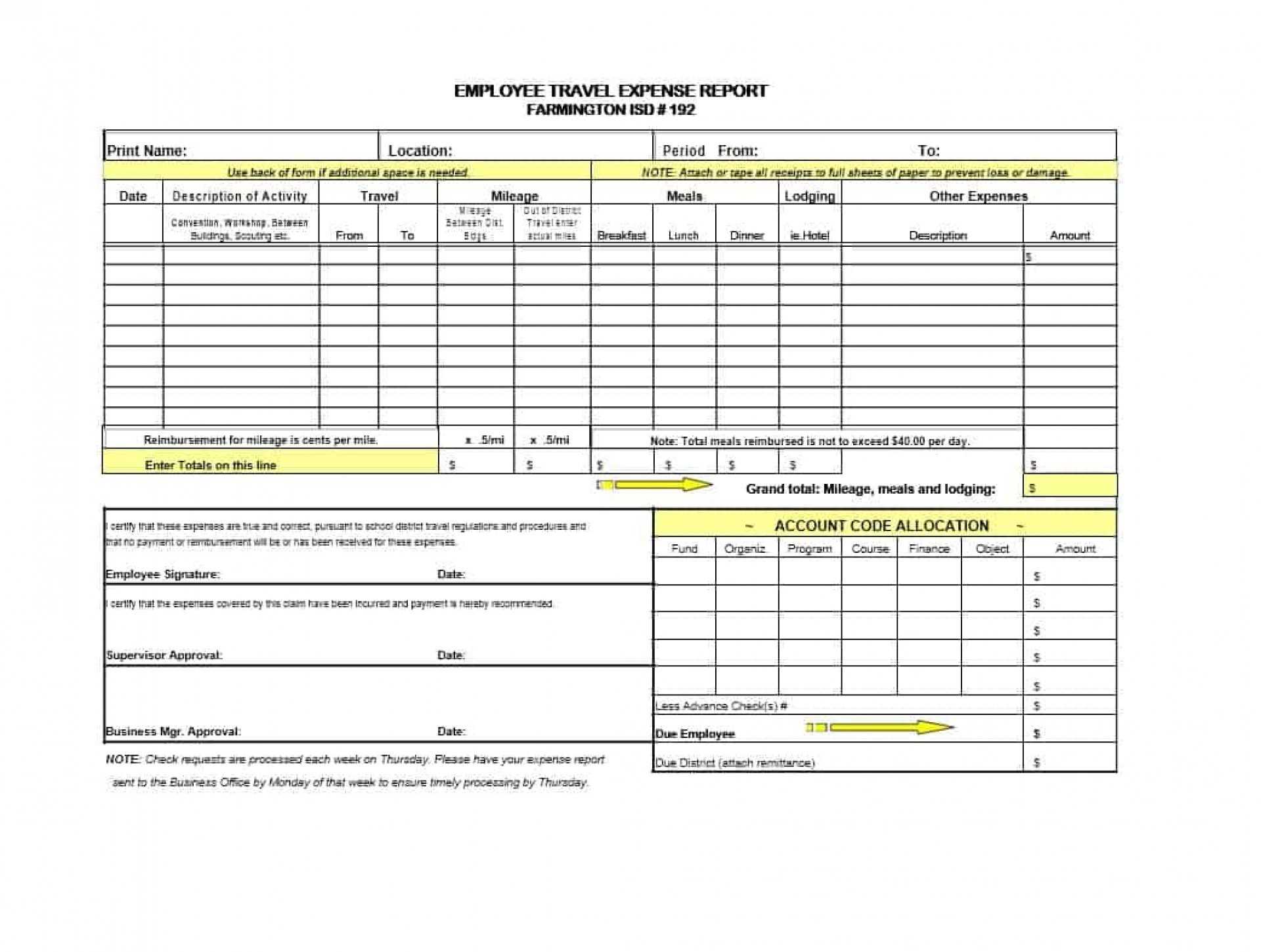 019 Monthly Expense Report Template Excel Free Download Intended For Monthly Expense Report Template Excel