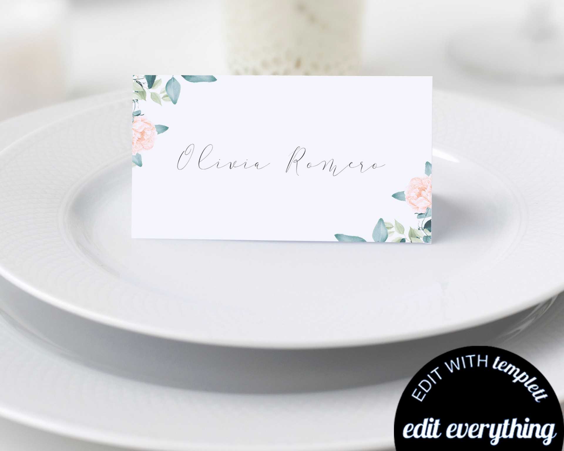 019 Template For Place Cards Il Fullxfull 1542140750 Dg3V For Place Card Template Free 6 Per Page