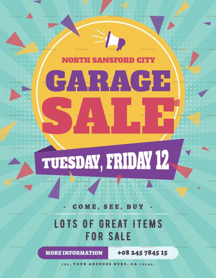 019 Template Ideas Yard Sale Flyer Word Garage Template28129 Throughout Yard Sale Flyer Template Word