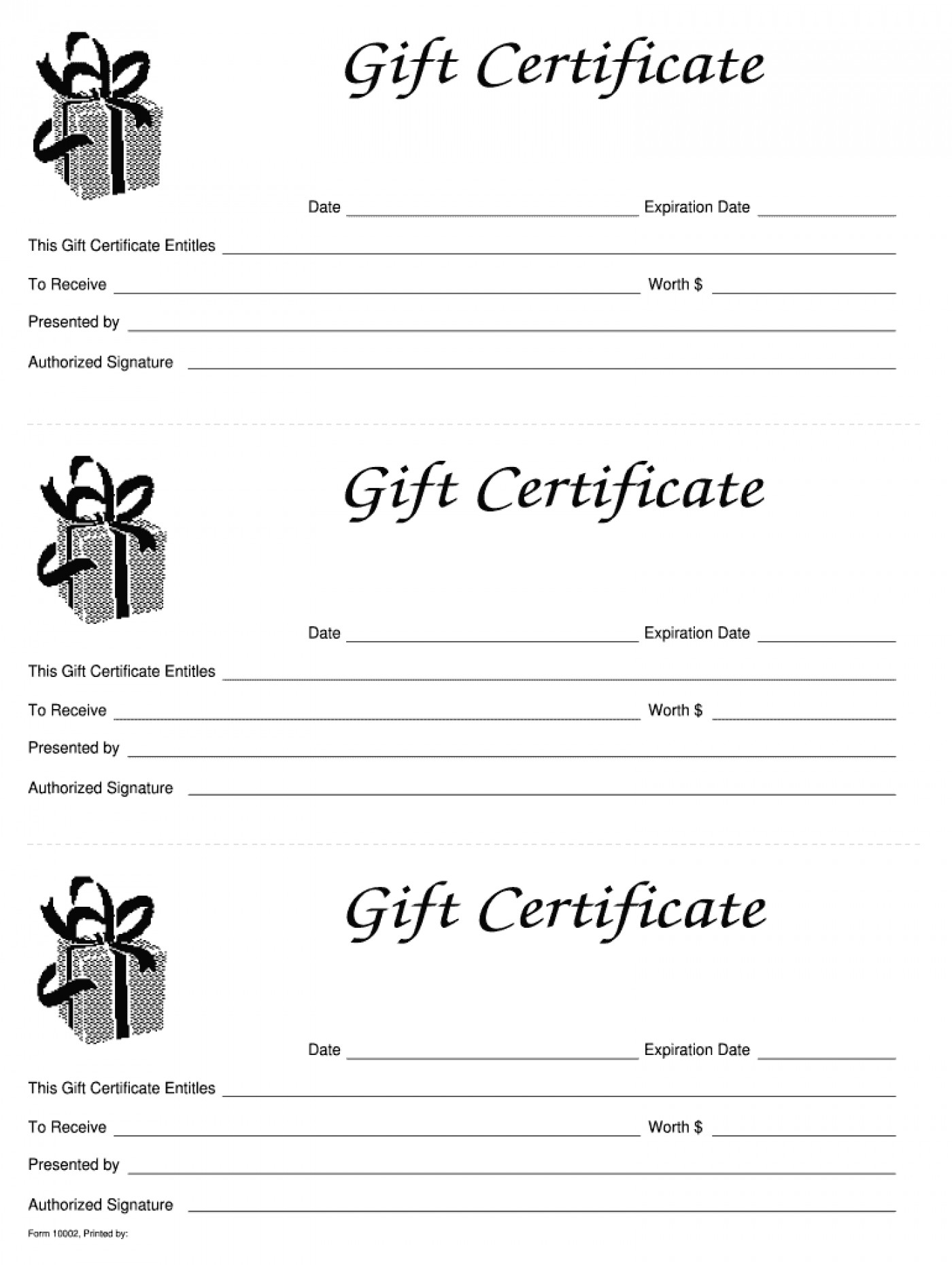 020 Gift Certificate Form Fillable Printable Pdf Intended In Fillable Gift Certificate Template Free