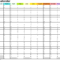 020 Monthly Le Format Blank Calendar Free Printable With Blank Revision Timetable Template