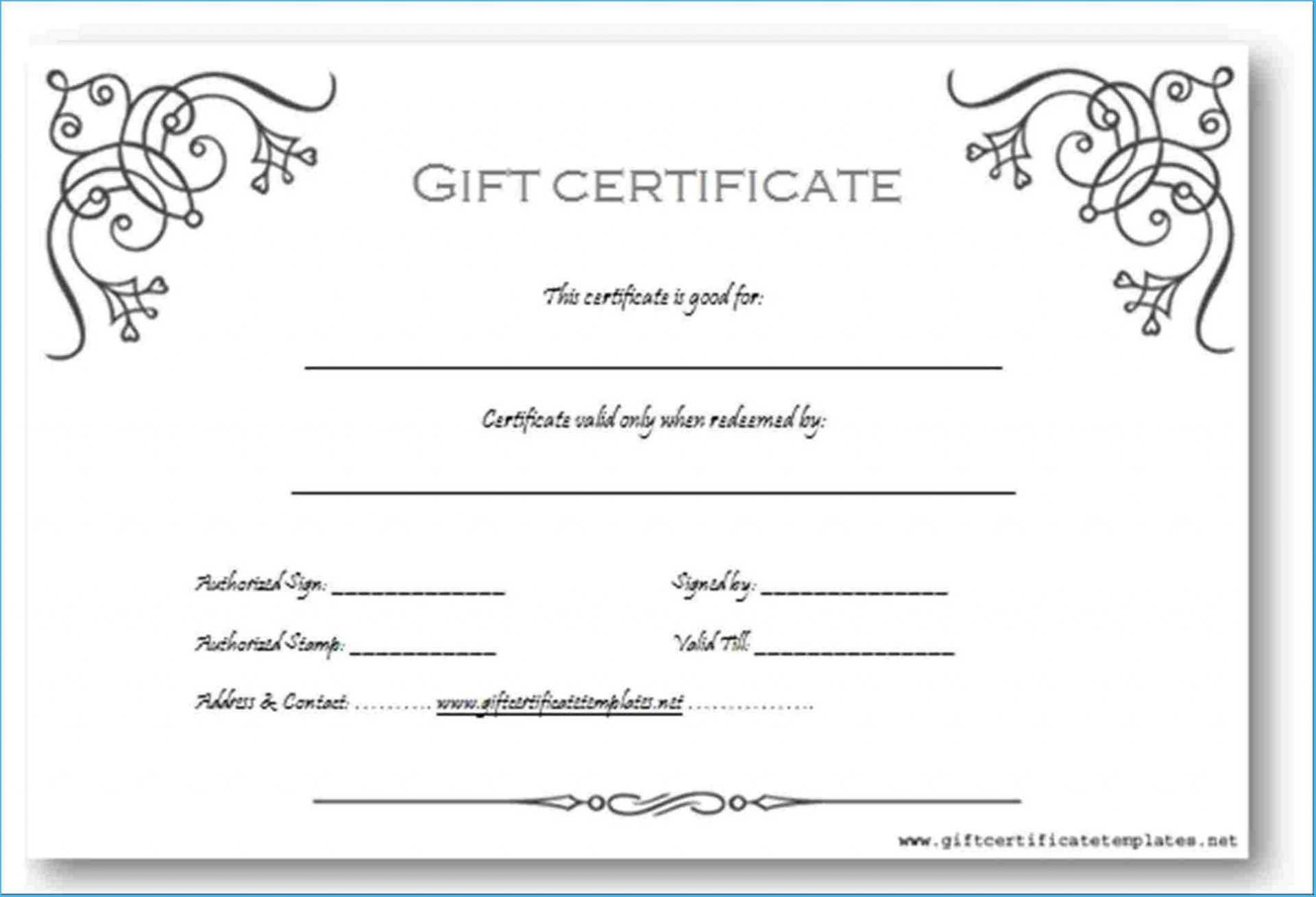 020 Template Ideas Printable Certificate Templates For Word Pertaining To Graduation Gift Certificate Template Free