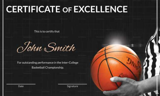 021 Basketball Certificate Award Template Word Awful Ideas intended for Basketball Certificate Template