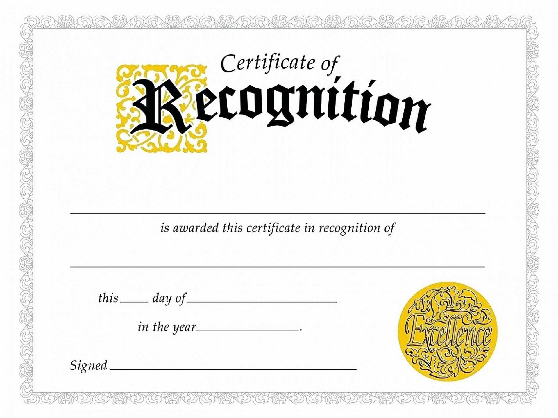021 Template Ideas Certificate Of Appreciation Editable With Free Funny Award Certificate Templates For Word