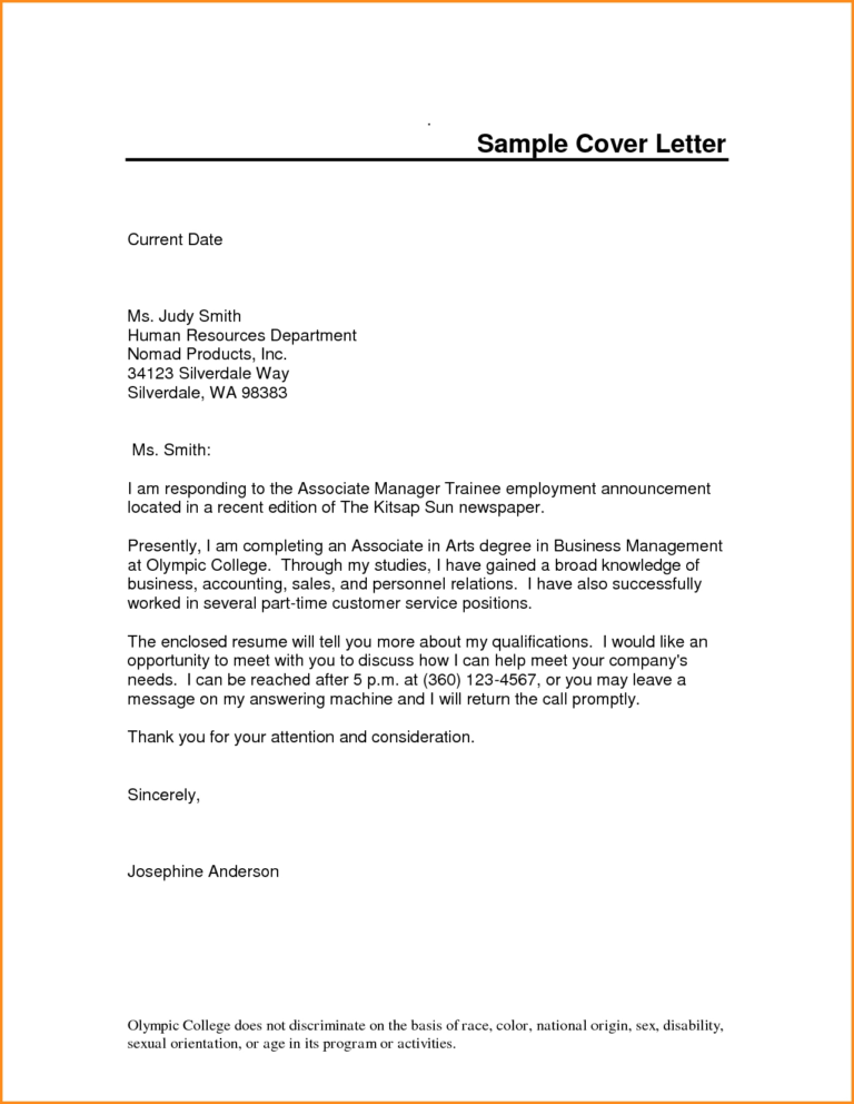 Letter Of Interest Template Microsoft Word