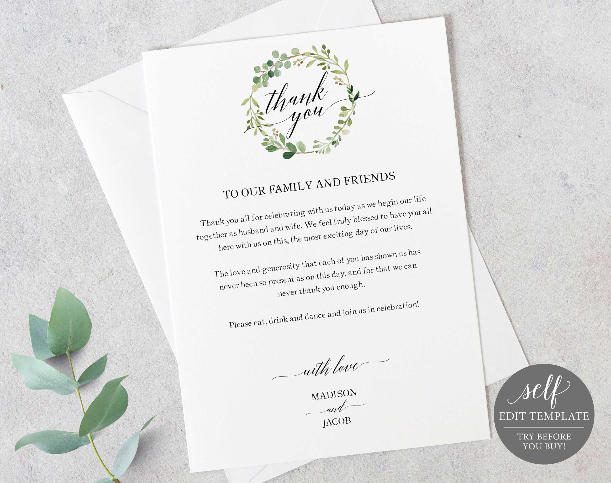 021 Template Ideas Wedding Thank You Card Templates Il Throughout Powerpoint Thank You Card Template