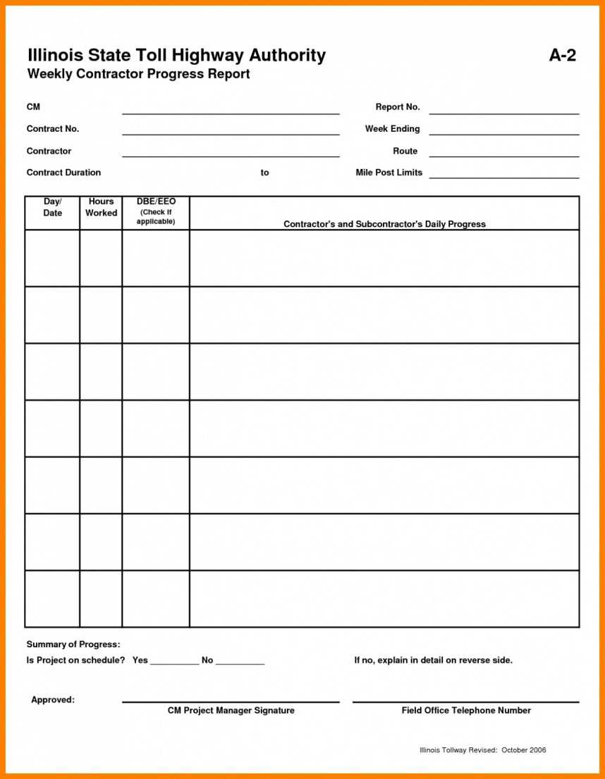 022 Student Progress Report Format Filename Monthly Excel With Site Progress Report Template
