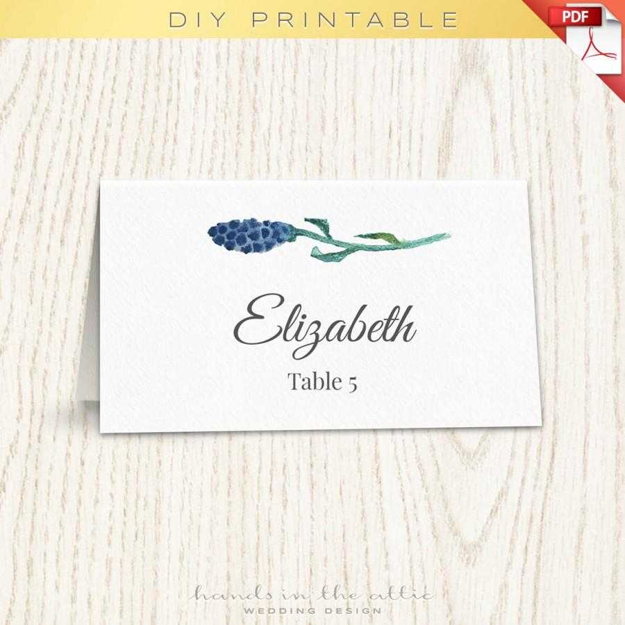 022 Template Ideas For Place Cards Floral Wedding Placecard Intended For Wedding Place Card Template Free Word