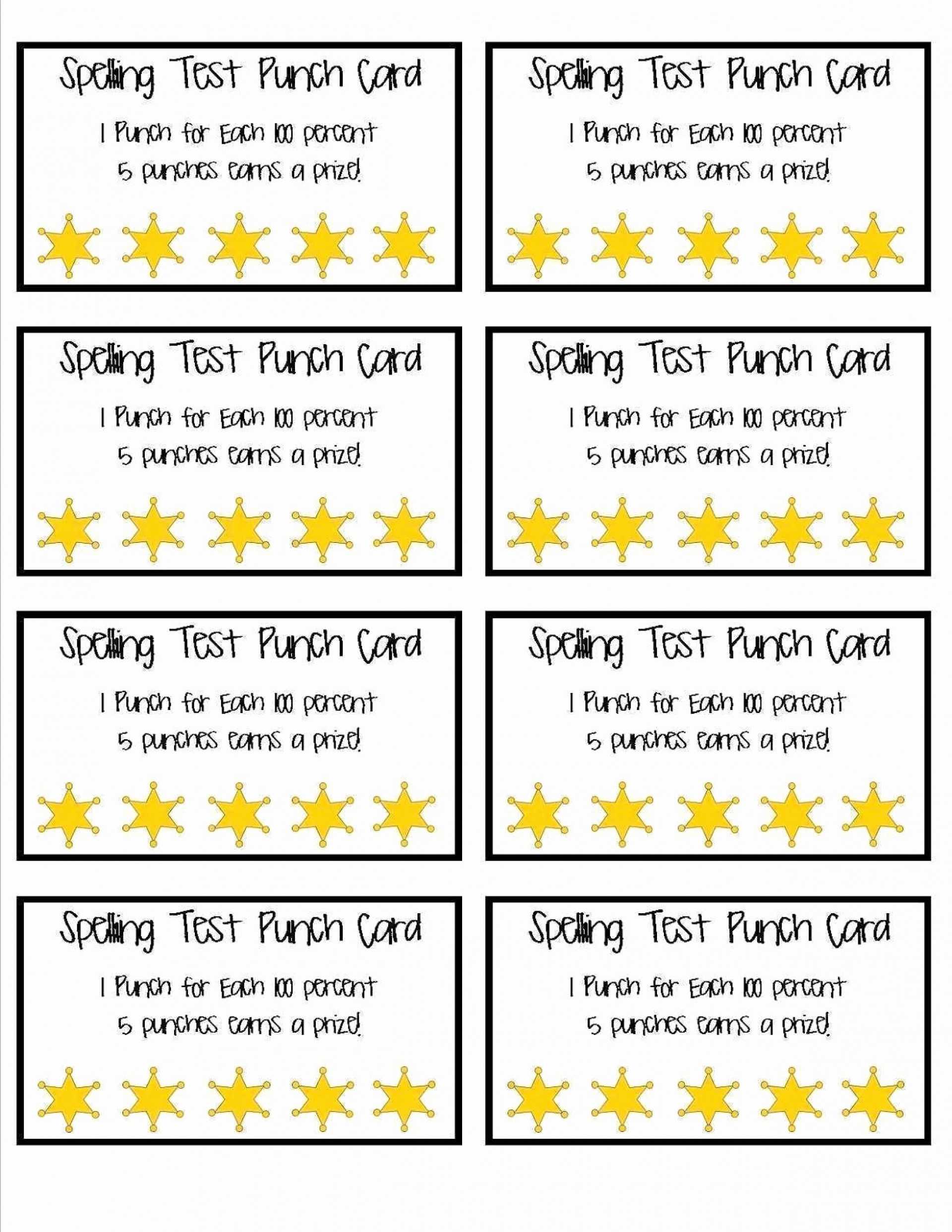 023 Template Ideas Behavior Punch Cards Pinterest Card Intended For Business Punch Card Template Free