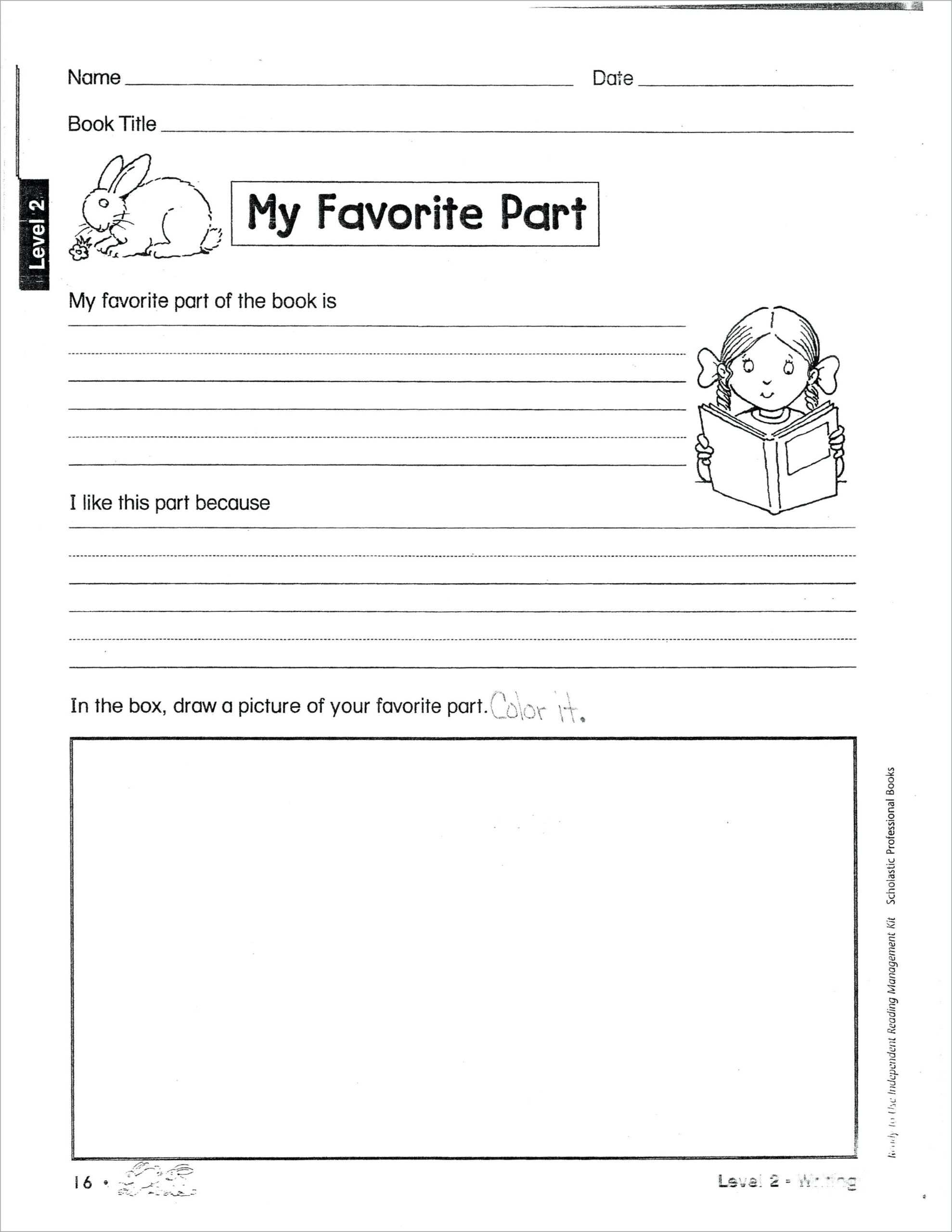 024 2Nd Grade Book Report Template 132370 Free Templates With Regard To Second Grade Book Report Template