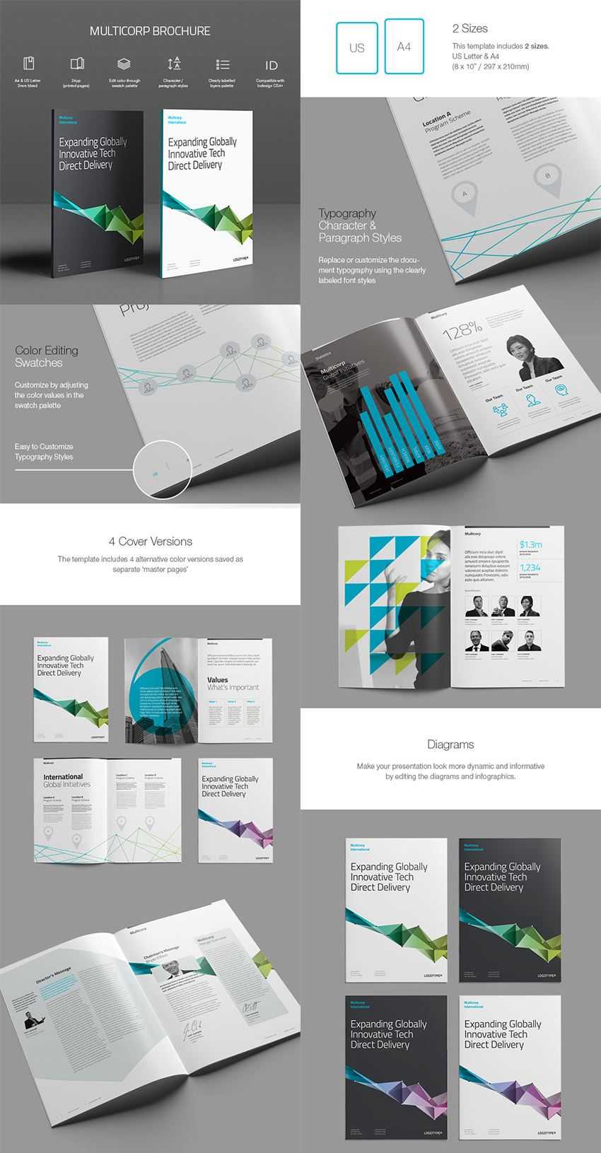 024 Adobe Indesign Flyer Templates Free Download Template Within Adobe Indesign Brochure Templates