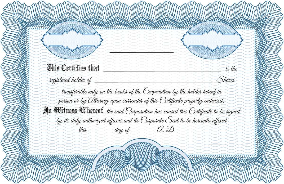 024 Image1 Llc Membership Certificate Template Incredible Pertaining To Share Certificate Template Pdf