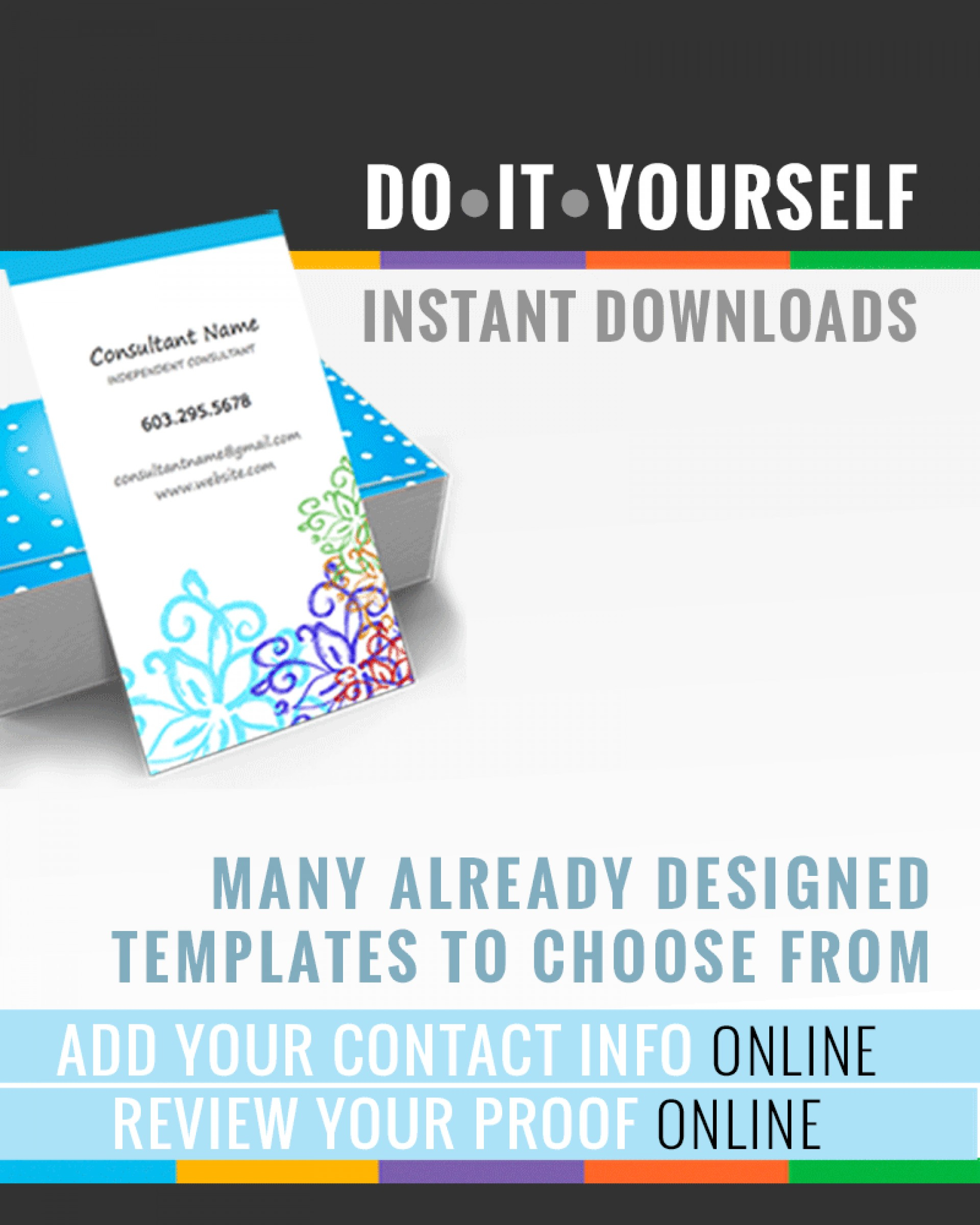 025 Web Blog Business Card Templates Make Your Own Rodan Pertaining To Rodan And Fields Business Card Template