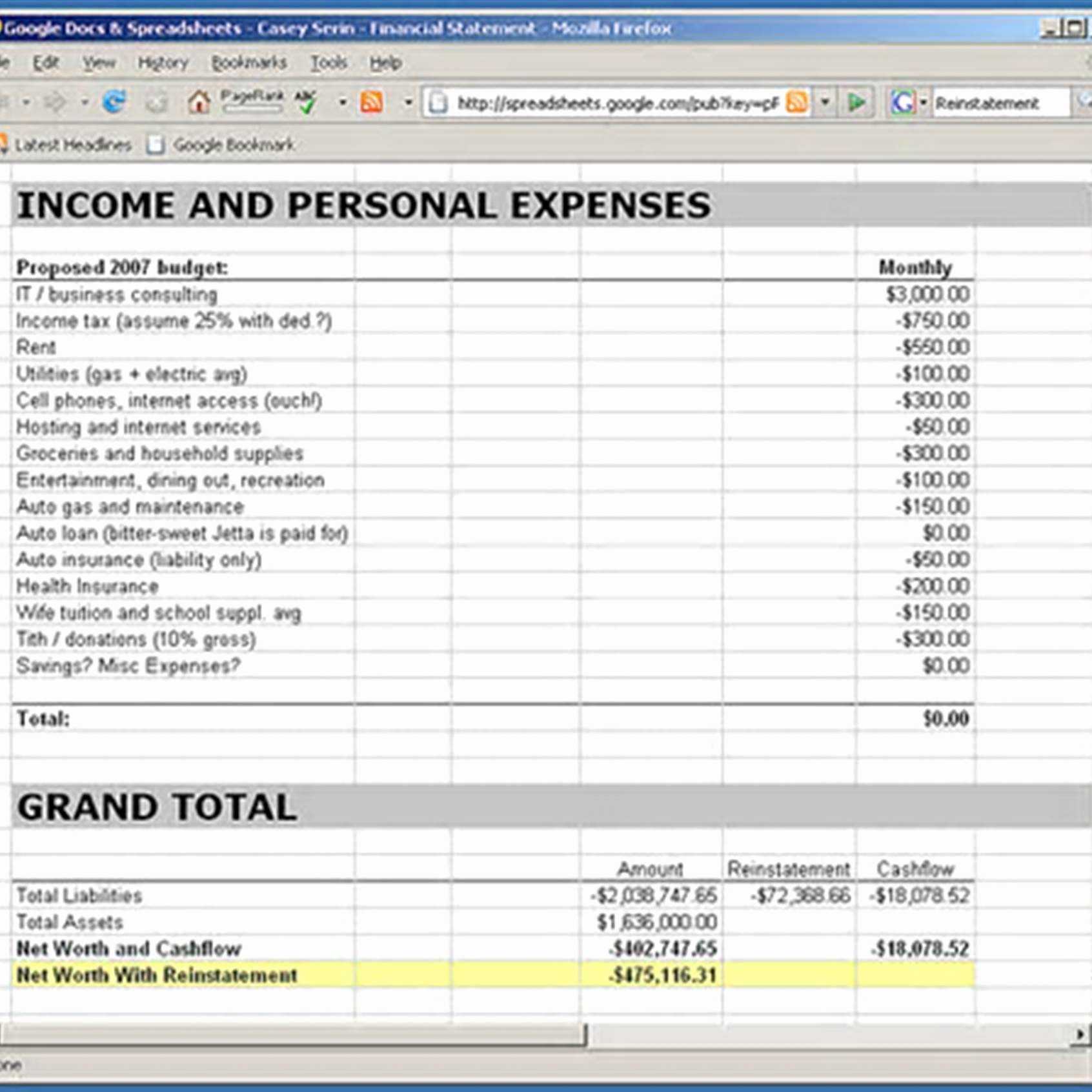 026 Financial Statement Templates Excel Ic Personal Template Regarding Excel Financial Report Templates