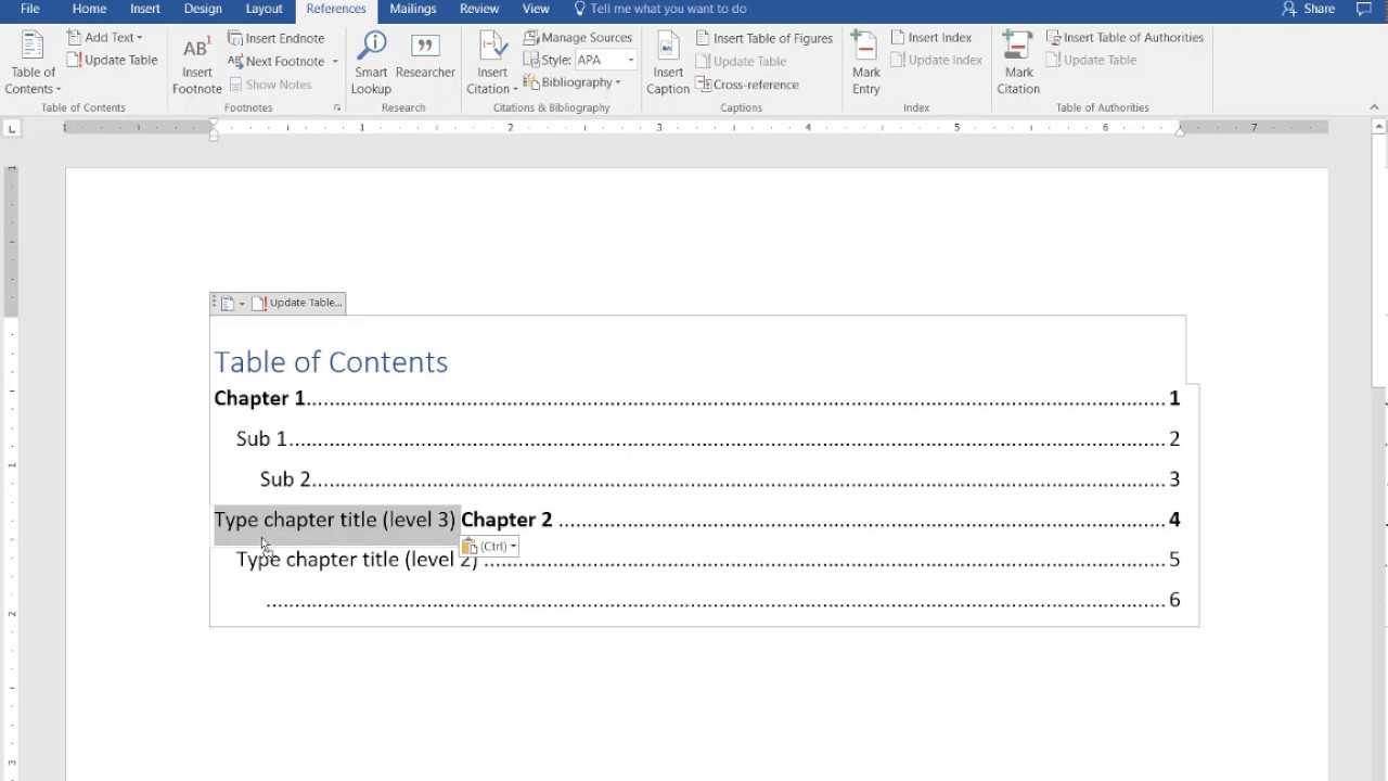026 Maxresdefault Template Ideas Policy Brief Microsoft Top Within Word 2013 Table Of Contents Template