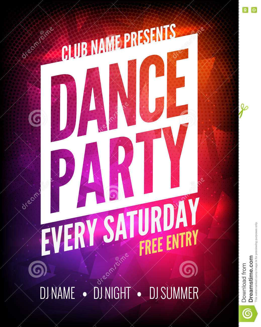 026 Night Party Flyer Free Download Template Ideas Design With Dance Flyer Template Word