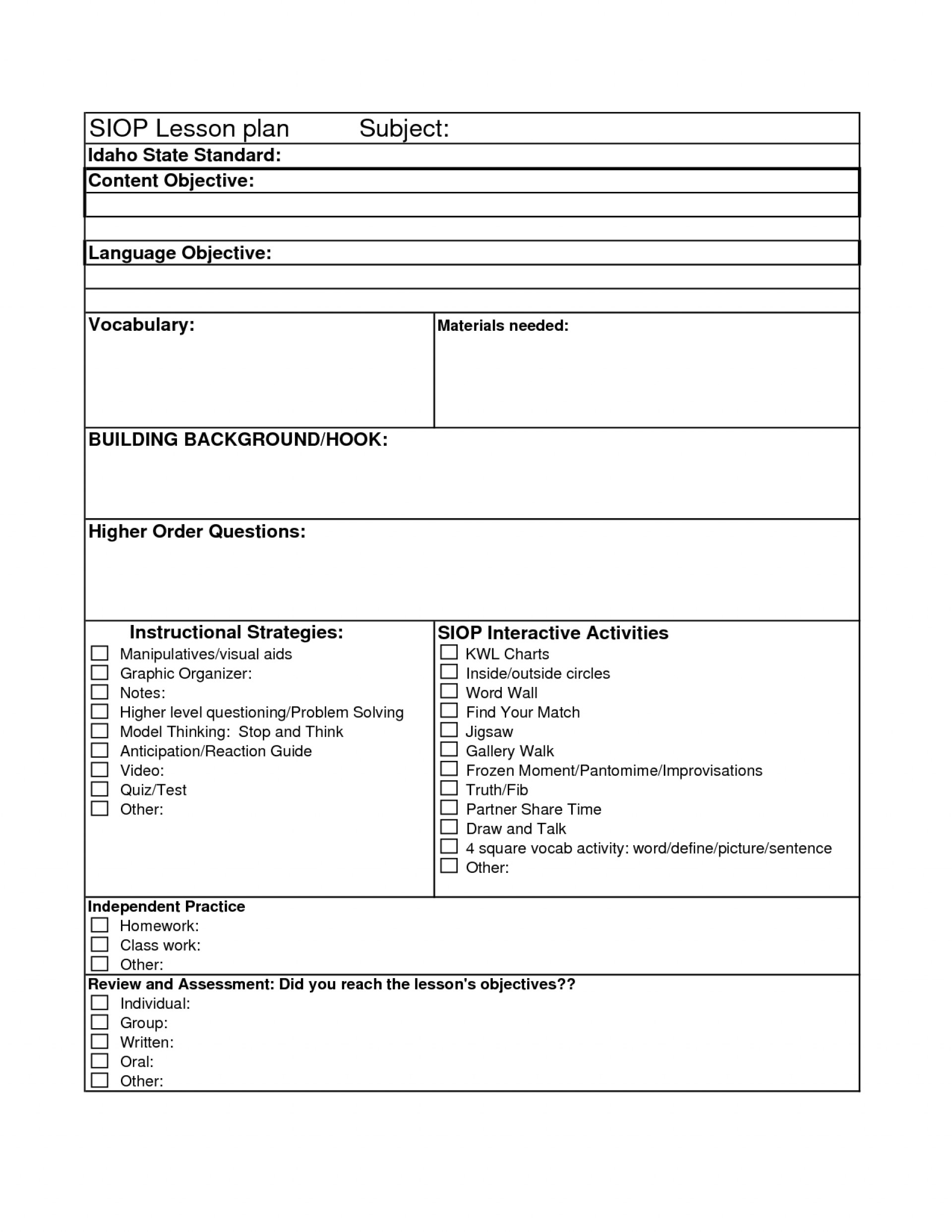 026 Template Ideas Lesson Plan Doc Archaicawful Art Plans With Regard To Kwl Chart Template Word Document
