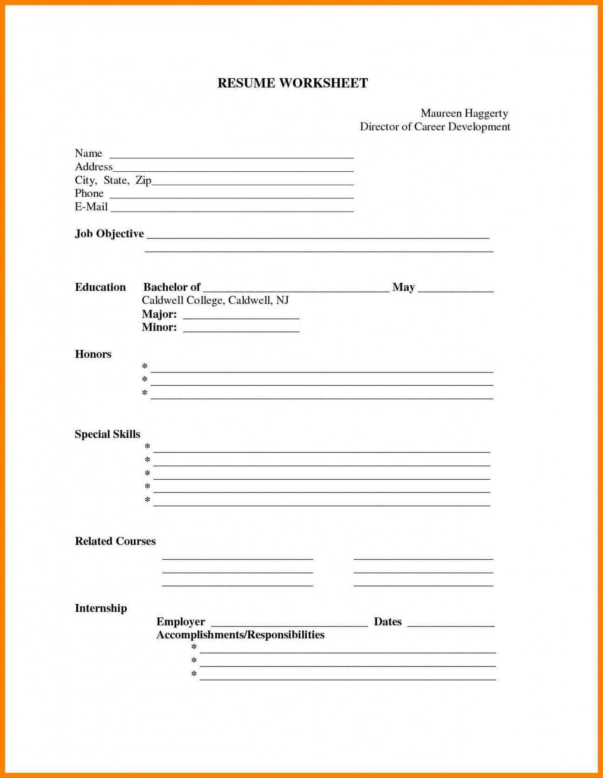 027 Template Ideas Free Printable Sample Resume Templates Of With Free Printable Resume Templates Microsoft Word