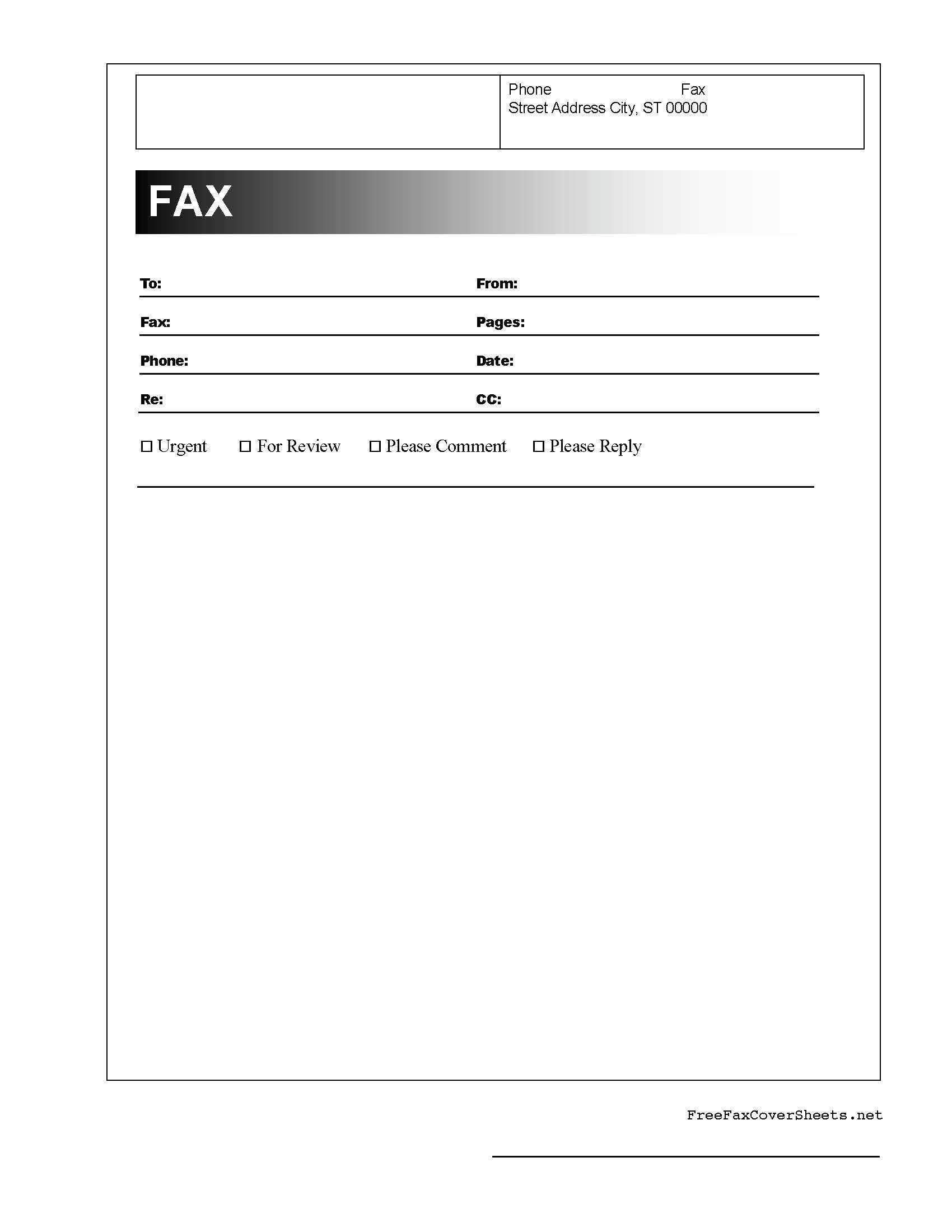 028 Basic Fax Cover Sheet Template Templates Word Amazing With Regard To Fax Template Word 2010