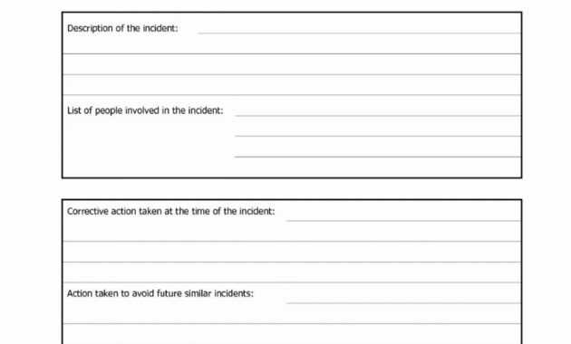 028 Incident Report Form Word Format Vehicle Accident for Health And Safety Incident Report Form Template