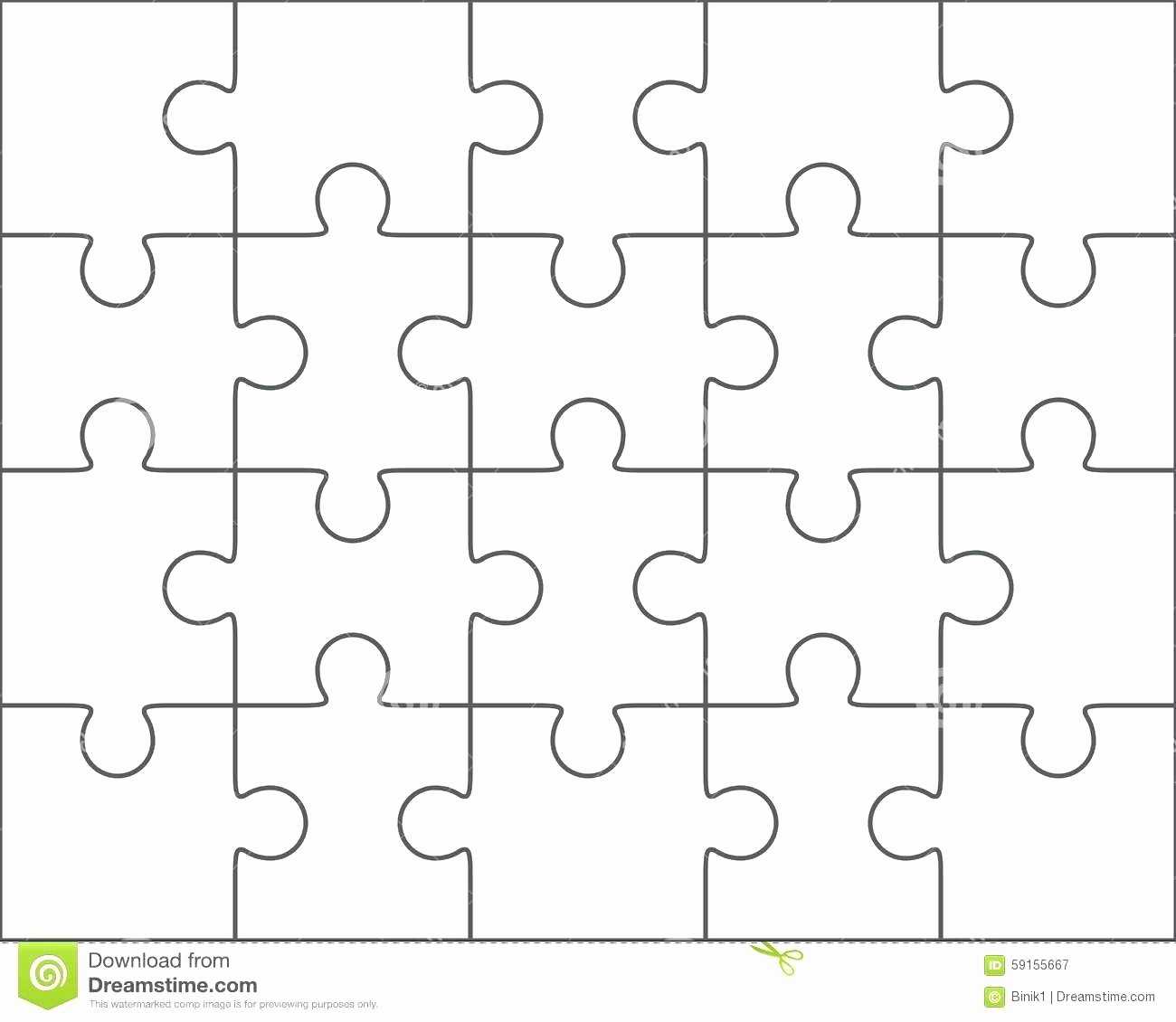 030 Puzzle Pieces Template For Word Best Of Piece Intended Inside Blank Jigsaw Piece Template