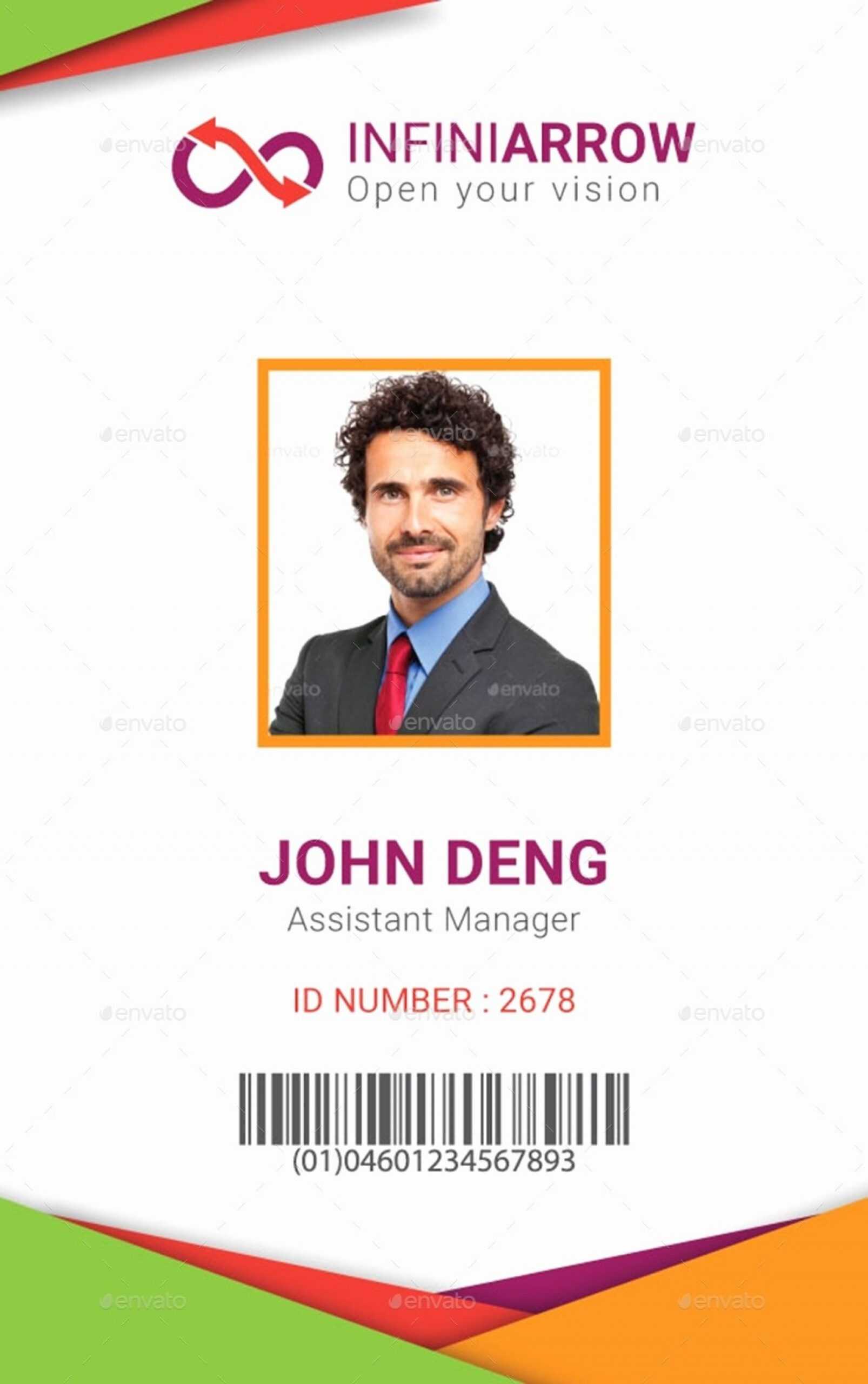 031 Template Ideas Employee Id Card Microsoft Word Free Throughout Media Id Card Templates