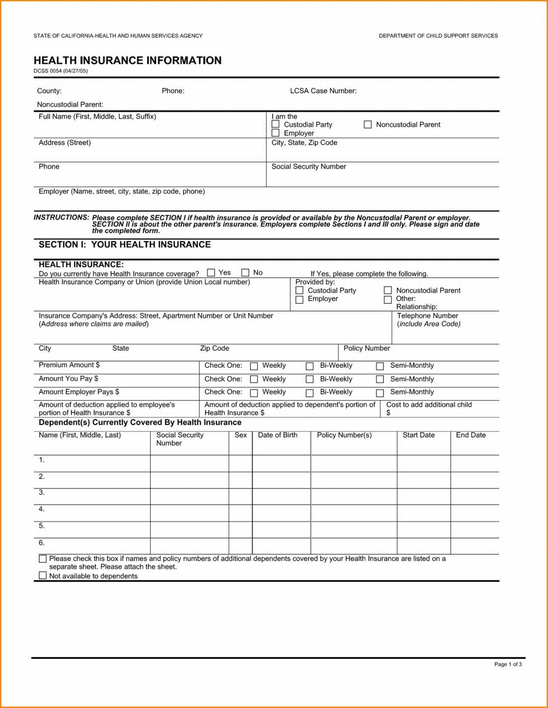 032 Company Car Policy Template Free Ideas Blank Insurance Pertaining To Car Insurance Card Template Free