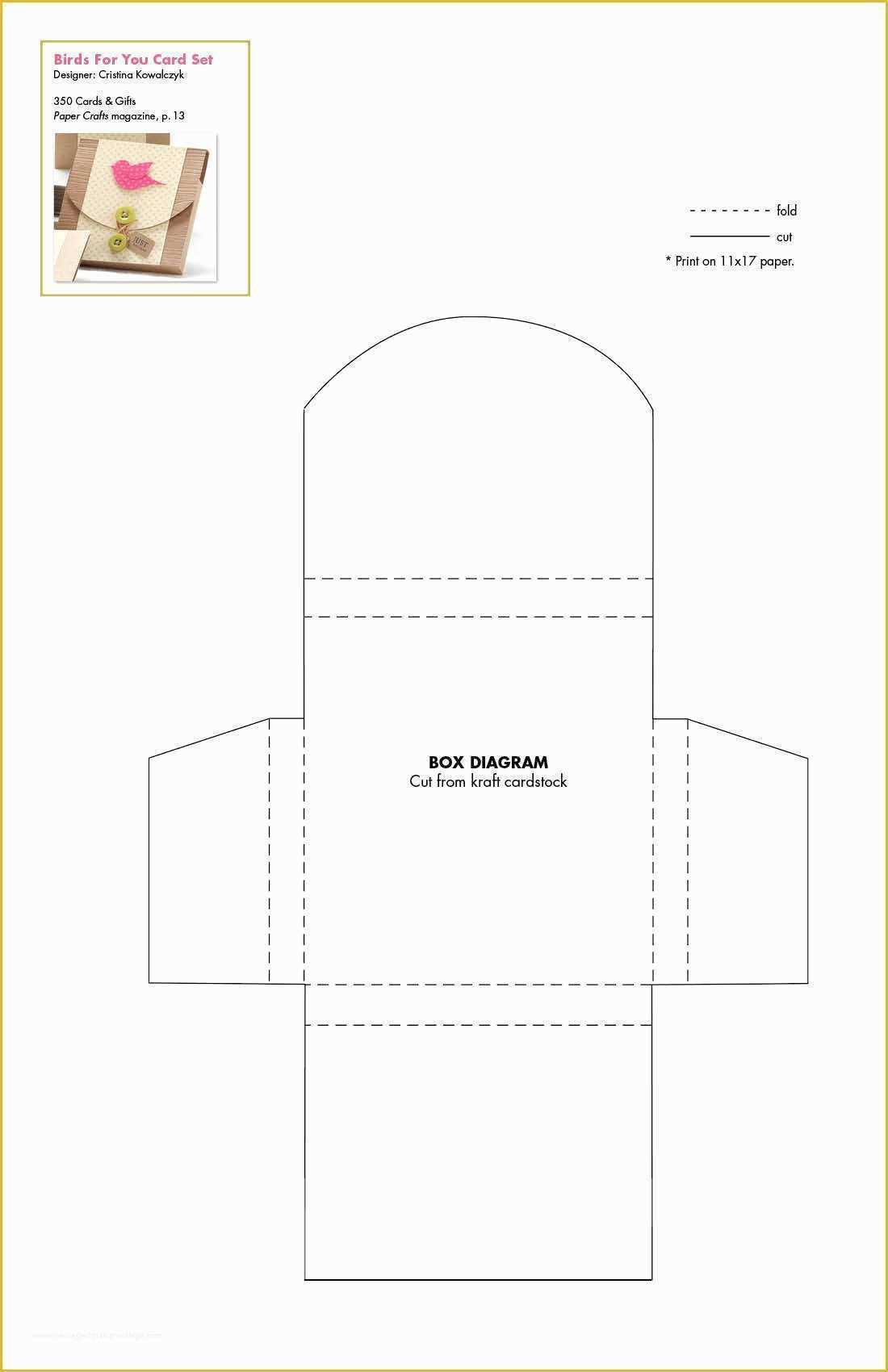 032 Gift Card Envelope Template Free Of Patterns Birds Cards Pertaining To Envelope Templates For Card Making