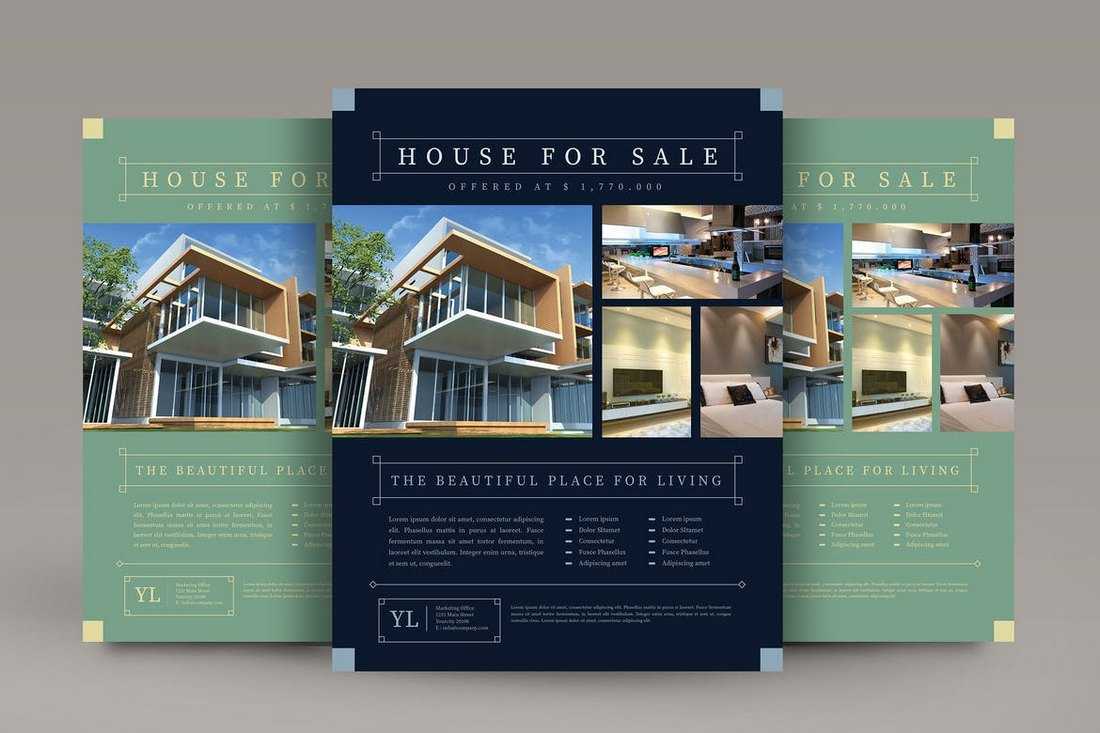 033 Template Ideas Real Estate Flyer Templates Psd Free Throughout Real Estate Brochure Templates Psd Free Download