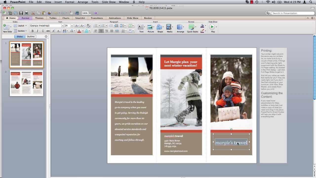 033 Template Ideas Tri Fold Brochure Microsoft Word With Word 2013 Brochure Template