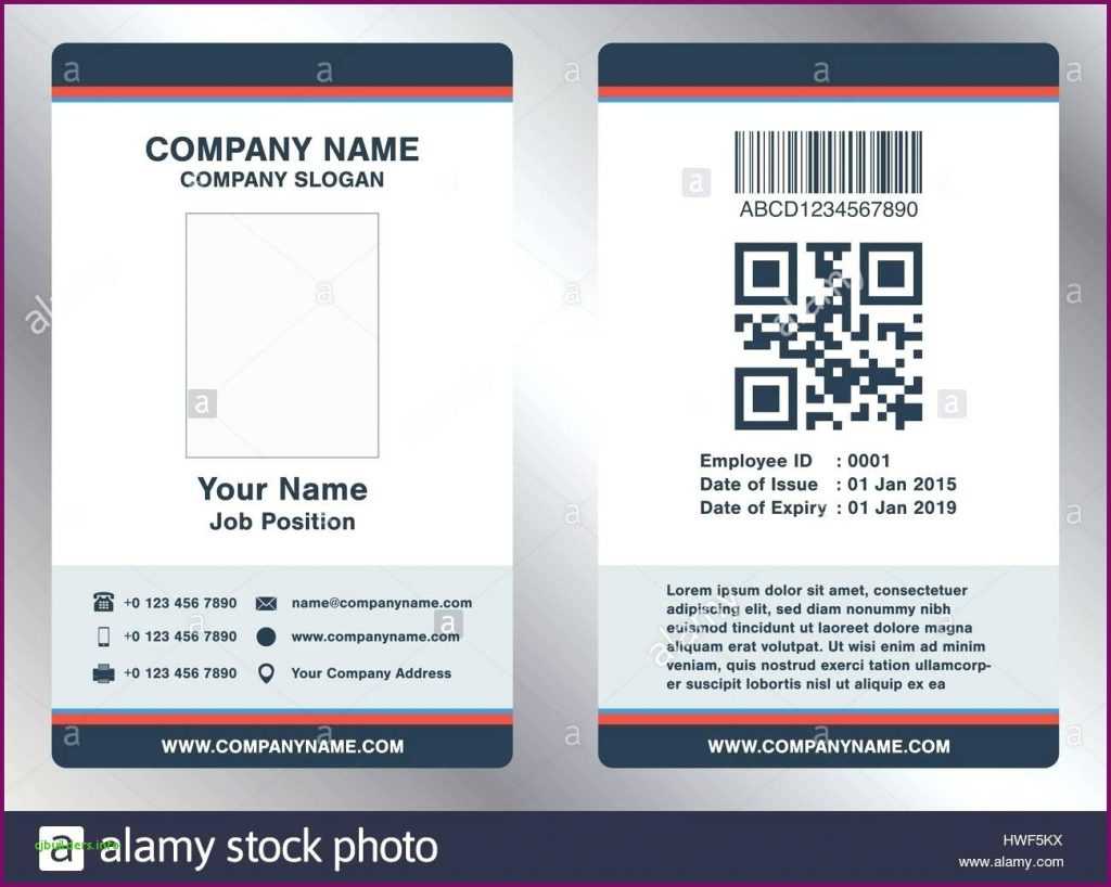 035 Employee Id Card Template Free Download Word Ideas New Within Employee Card Template Word