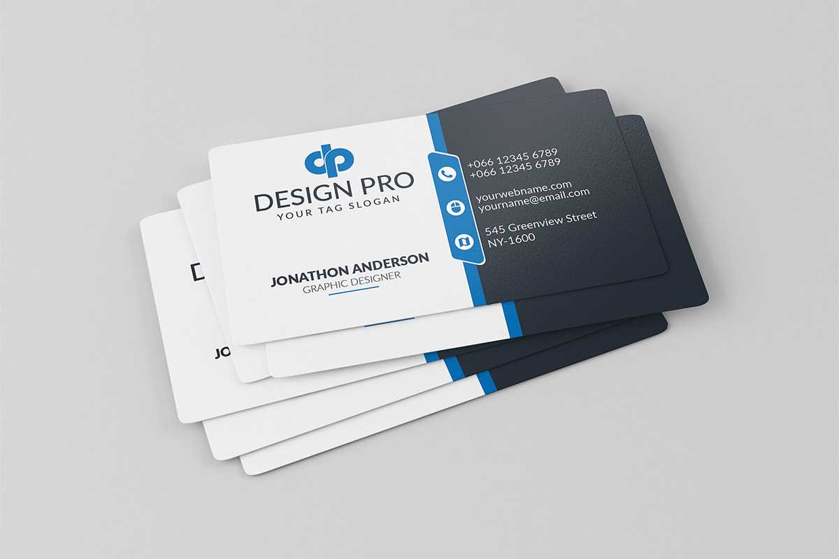 035 Free Download Business Card Templates Template Ideas Throughout Visiting Card Psd Template Free Download