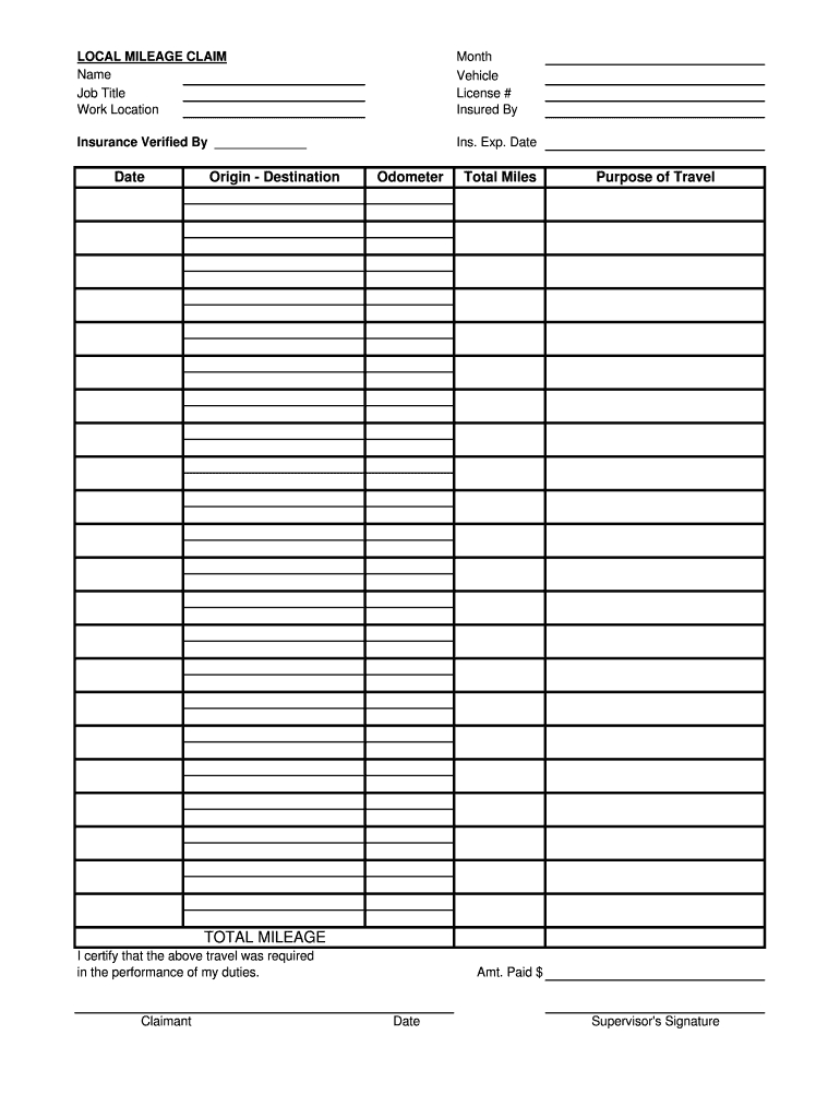 035 Mileage Log Template Excel Large Best Ideas Tracker Form Within Mileage Report Template