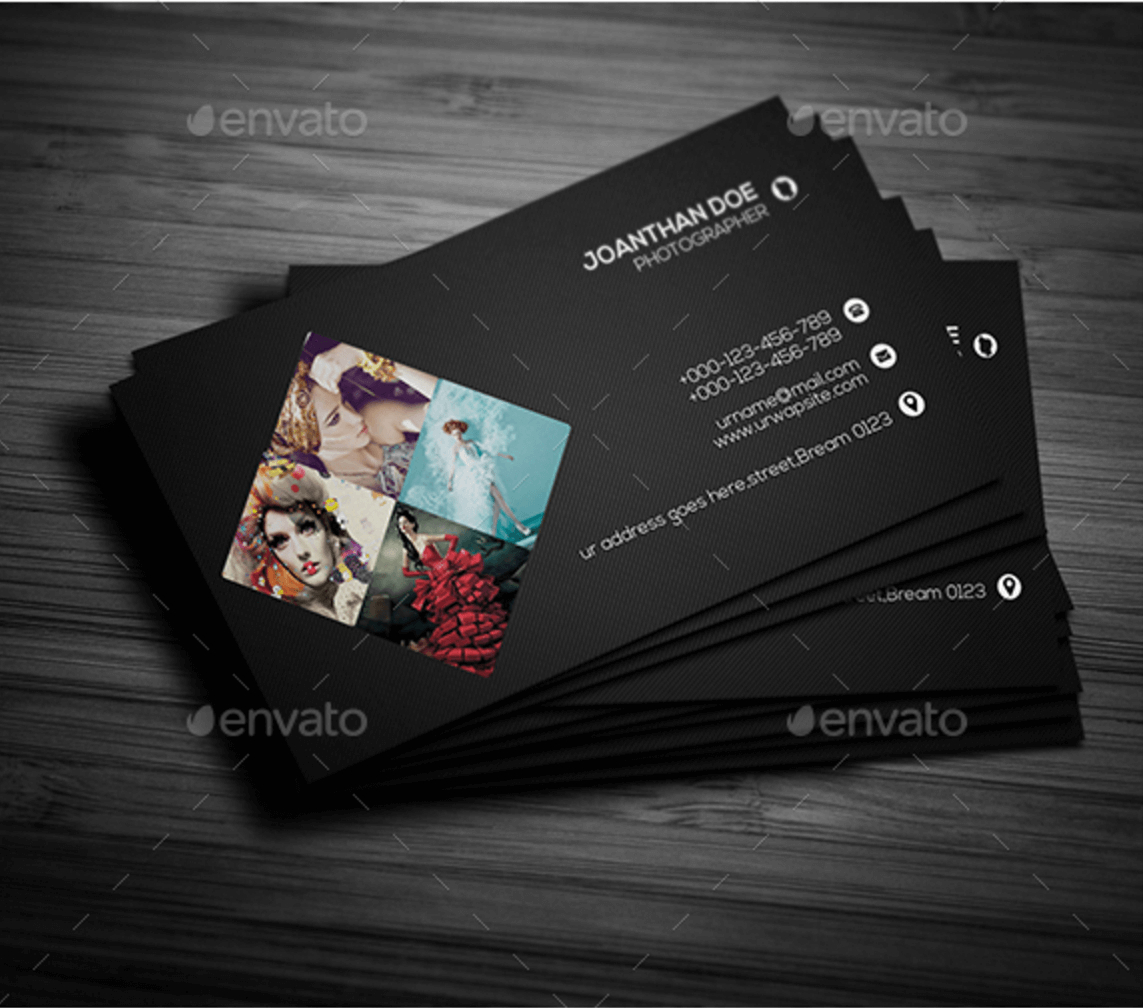 036 Free Business Card Templates Psd Top Mockup In Colorlib With Free Business Card Templates For Photographers